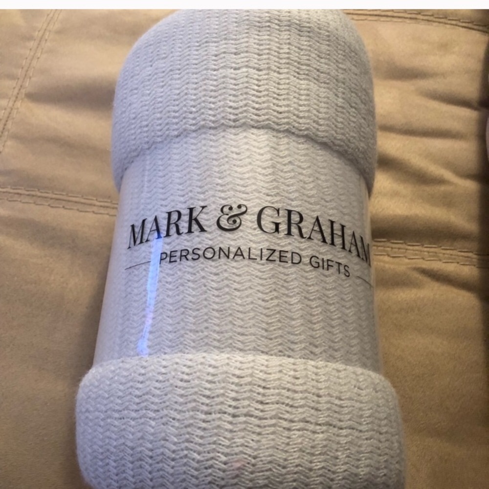 Mark & Graham throw blanket